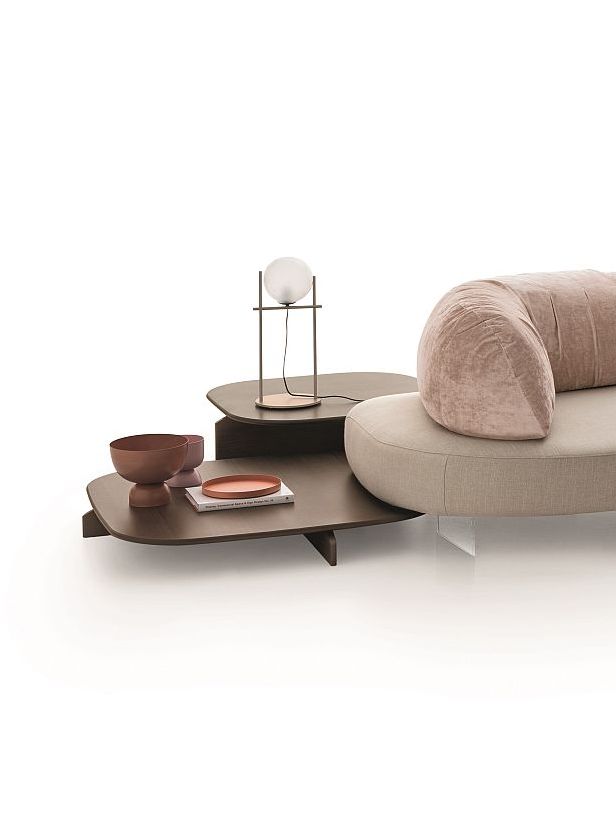 “Ditre Italia POLYURA – contemporary designer coffee table featuring geometric structure and refined finishes”